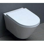 Унитаз подвесной Azzurra Forma FMVKSPE00000BI с тонкой крышкой микролифт фото 