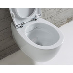 Унитаз подвесной безободковый Globo 4ALL MDS03.BI фото 