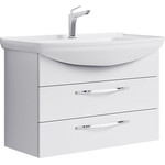 Тумба подвесная с раковиной Aqwella Аллегро 85 см Agr.01.08/2 фото 