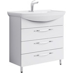 Тумба напольная с раковиной Aqwella Аллегро 75 см Agr.01.07/3 фото 