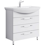 Тумба напольная с раковиной Aqwella Аллегро 85 см Agr.01.08/3 фото 