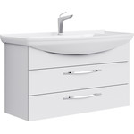 Тумба подвесная с раковиной Aqwella Аллегро 105 см Agr.01.10/2 фото 