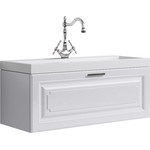 Тумба подвесная с раковиной Aqwella Империя 100 см Emp.01.10/W фото 