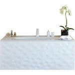 Тумба подвесная с раковиной Aqwella Clarberg Dune 120 см DUN0112 фото 