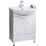 Тумба напольная с раковиной Aqwella Франческа 65 см FR0106 фото 