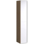 Пенал подвесной Aqwella Miami 30 см Mai.05.03, белый/беленный дуб фото 