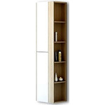 Тумба подвесная с раковиной Aqwella Miami 90 см Mai.01.09/R, белый/беленый дуб фото 4