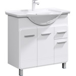 Тумба напольная с раковиной Aqwella Корсика 85 см KOR0108 фото 