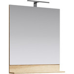 Тумба напольная с раковиной Aqwella Фостер 70 см FOS01073DS, дуб сонома фото 2