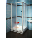 Душевое ограждение Ravak Supernova SRV2-S+SRV2-S 100 см 14VA0102ZG белый/матовое фото 