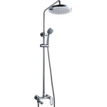 Душевое ограждение Bravat Drop 120х80 см, BS120.3100A, хром/прозрачное фото 2