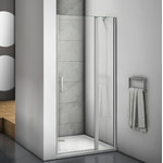 Боковая стенка Bas Mokka SP-80-C-WE 80 см алюминий/прозрачное фото 3