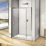 Душевая дверь Bas Orion WTW-PD-130-C-CH 130 см хром/прозрачное фото 