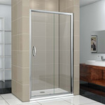 Душевая дверь Bas Infinity WTW-130-C-CH 130 см хром/прозрачное фото 