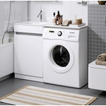 Тумба напольная с раковиной-столешницей Aqwella Forma 115 см FOR0105KL, б/к фото 