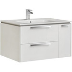 Тумба подвесная с раковиной Roca Lago 80 см 857296806, белый фото 