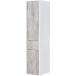 Пенал подвесной ROCA Ronda 32 см правый ZRU9303006, бетон/белый глянец фото 