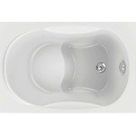 Ванна акриловая сидячая Bas Рио 120x70 см, Размер - мм: 1200х700 фото 