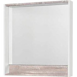 Зеркало Акватон Капри 80 см 1A230402KPDA0, белый/бетон пайн фото 