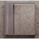 Пенал подвесной Акватон Стоун 30 см 1A228403SXC80, грецкий орех фото 3