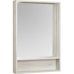 Зеркало-шкаф Акватон Флай 60 см 1A237602FA860, дуб крафт фото 