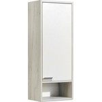 Зеркало-шкаф Акватон Флай 80 см 1A237702FAX10, белый/дуб крафт фото 3