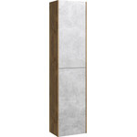 Тумба подвесная со столешницей Aqwella 5 Stars Mobi 80 см MOB0108DB/MOB0708BS, дуб балтийский/бетон светлый фото 4