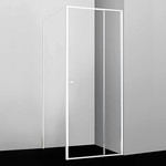 Душевое ограждение WasserKraft Rhin 100х100 см 44S19, белый/прозрачное фото 