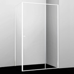 Душевое ограждение WasserKraft Rhin 120х90 см 44S07, белый/прозрачное фото 