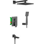 Душевая система для ванны Timo Selene SX-3069/03SM, черный фото 