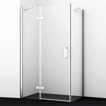 Душевое ограждение WasserKraft Aller 120х90 см L 10H07LWHITE, белый/прозрачное фото 