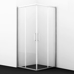 Душевое ограждение WasserKraft Main 90х90 см 41S03, хром/прозрачное фото 