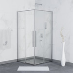 Душевое ограждение RGW SV-31 100х100 см 32323100-11, хром/прозрачное фото 