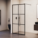 Душевая перегородка RGW WA-11B 120х200 см 32101112-84 с кронштейном в комплекте, черный/прозрачное фото 