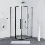 Душевое ограждение RGW SV-31B 90х90 см 32323199-14, черный/прозрачное фото 