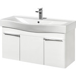 Зеркало-шкаф Акватон Беверли 100 см 1A237202BV010, белый фото 2