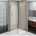 Боковая стенка Bas Infinity SP-70-C-CH 70 см хром/прозрачное фото 