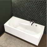 Ванна акриловая Riho Lazy right plug & play 170x75 см BD7900500000000, Размер - мм: 1700х750 фото 