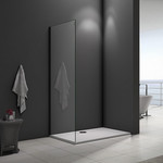 Душевая дверь Bas Galaxy WTW-130-C-B 130 см чёрный/прозрачное фото 3