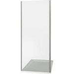 Душевая дверь Bas Saturn WTW-110-C-CH 110 см L/R, хром/прозрачное фото 3