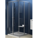 Душевое ограждение Ravak Supernova SRV2-S+SRV2-S 90 см 14V70U02ZG сатин/матовое фото 