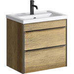 Зеркало Aqwella Fargo 60 см RM0206W, белый фото 2