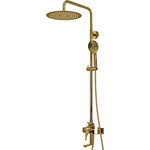 Душевая стойка WasserKraft Sauer A17101, золото фото 