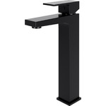 Смеситель для раковины высокий WasserKraft Abens 2003H, черный фото 