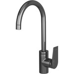 Смеситель для раковины высокий WasserKraft Glan 6603H, черный фото 3