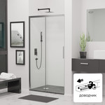 Душевая дверь RGW LE-12 120 см 34121212-11, хром/прозрачное фото 