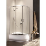 Душевое ограждение Radaway Premium Plus E 100х80х170 см 30481-01-01N, хром/прозрачное фото 