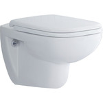 Унитаз подвесной Duravit D-Code Rimless 45700900A1 с крышкой микролифт фото 