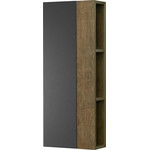 Тумба подвесная со столешницей Акватон Терра 105 см 1A246901TEKA0, дуб кантри/антрацит фото 3