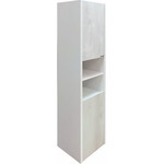 Пенал подвесной Comforty Женева 35 см, дуб белый фото 